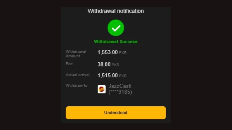 3s game withdraw