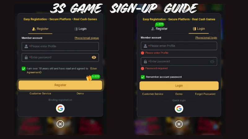 3S Game App