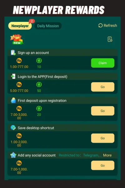 x03bet game new users rewards